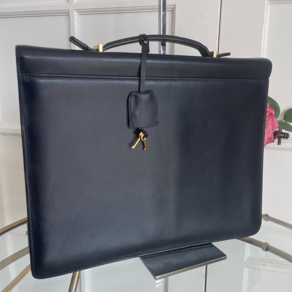 Salvatore Ferragamo Single Gusset Briefcase - Picture 2 of 11